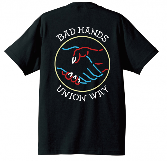 UNIONWAY / BAD HANDS NEON T-Shirtの写真